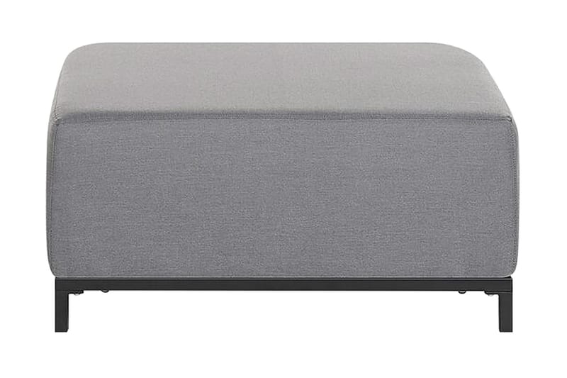 Hughen Fotpall - Grå/Svart - Möbler - Fåtölj & stolar - Pall & puff - Fotpallar