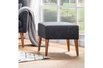 Kambi Fotpall - Mörkgrå - Möbler - Fåtölj & stolar - Pall & puff - Fotpallar