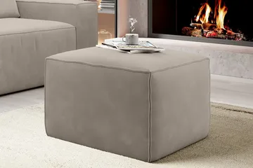 Kamli Fotpall - Beige - Möbler - Fåtölj & stolar - Pall & puff - Fotpallar