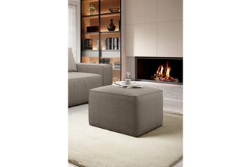Kamli Fotpall - Beige - Möbler - Fåtölj & stolar - Pall & puff - Fotpallar