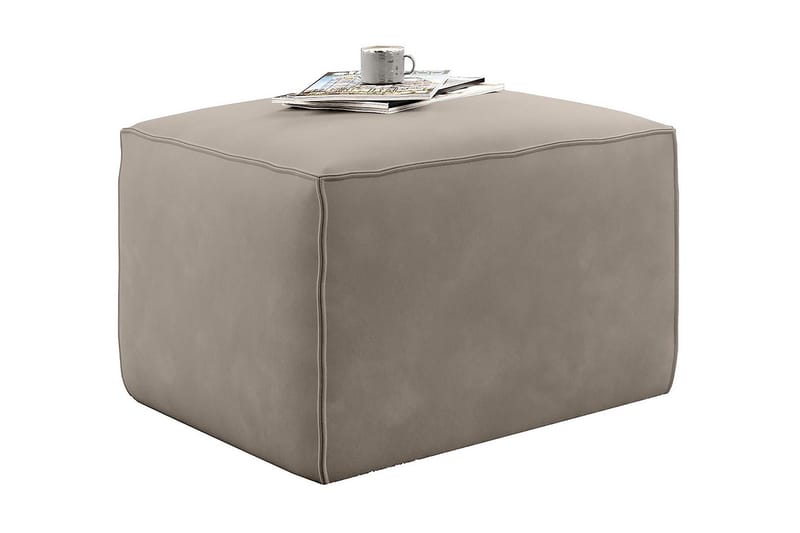 Kamli Fotpall - Beige - Möbler - Fåtölj & stolar - Pall & puff - Fotpallar