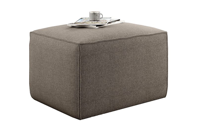 Kamli Fotpall - Beige - Möbler - Fåtölj & stolar - Pall & puff - Fotpallar