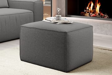 Kamli Fotpall - Grå - Möbler - Fåtölj & stolar - Pall & puff - Fotpallar