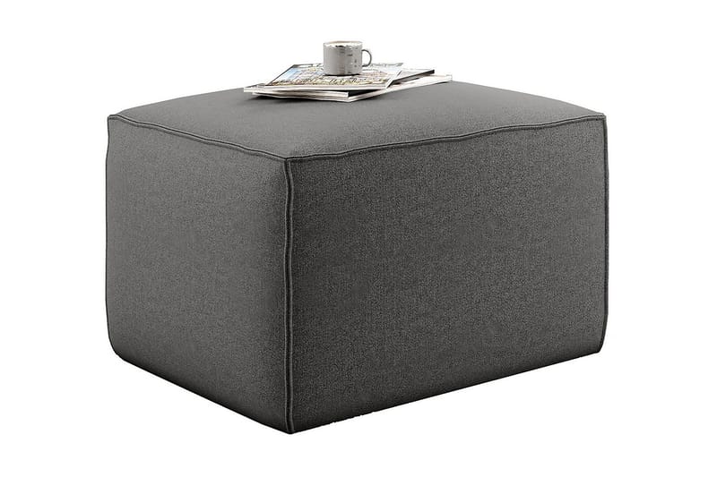 Kamli Fotpall - Grå - Möbler - Fåtölj & stolar - Pall & puff - Fotpallar