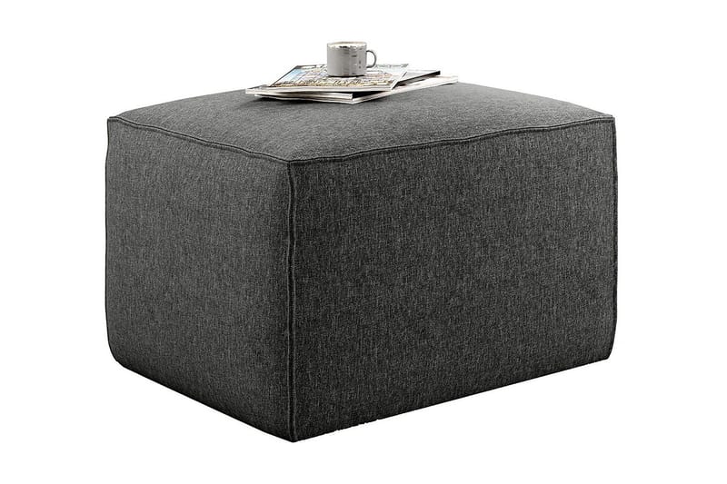 Kamli Fotpall - Grå - Möbler - Fåtölj & stolar - Pall & puff - Fotpallar