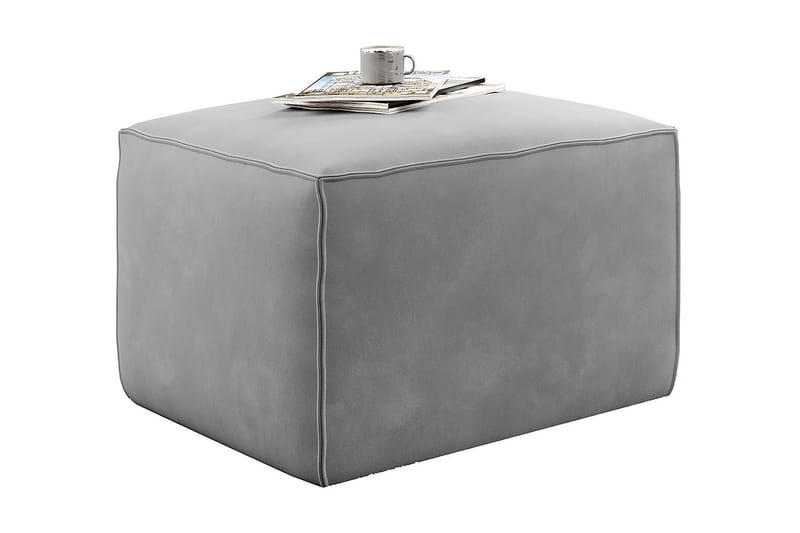 Kamli Fotpall - Ljusgrå - Möbler - Fåtölj & stolar - Pall & puff - Fotpallar