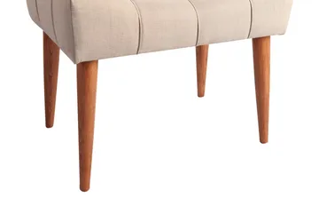 Khyair Fotpall - Beige - Möbler - Fåtölj & stolar - Pall & puff - Fotpallar