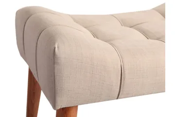 Khyair Fotpall - Beige - Möbler - Fåtölj & stolar - Pall & puff - Fotpallar