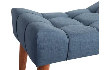 Khyair Fotpall - Blå - Möbler - Fåtölj & stolar - Pall & puff - Fotpallar