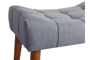 Khyair Fotpall - Blå - Möbler - Fåtölj & stolar - Pall & puff - Fotpallar