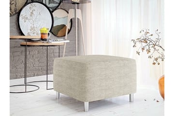 Kintore Fotpall 56 cm NO_BRAND beige - Möbler - Fåtölj & stolar - Pall & puff - Fotpallar
