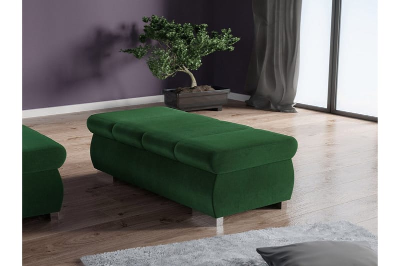 Kintore Fotpall 60 cm Green - Möbler - Fåtölj & stolar - Pall & puff - Fotpallar