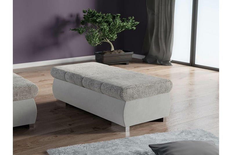 Kintore Fotpall 60 cm Ljusgrå - Möbler - Fåtölj & stolar - Pall & puff - Fotpallar