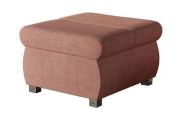 Kintore Fotpall 60 cm Pink/Brown - Möbler - Fåtölj & stolar - Pall & puff - Fotpallar