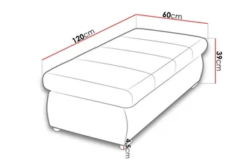 Kintore Fotpall 60 cm - Möbler - Fåtölj & stolar - Pall & puff - Fotpallar