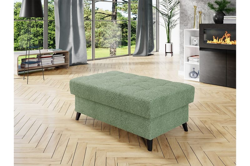 Kintore Fotpall 67 cm Green - Möbler - Fåtölj & stolar - Pall & puff - Fotpallar