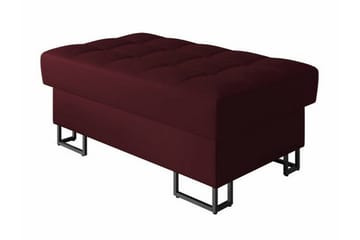 Kintore Fotpall 67 cm Wine red - Möbler - Fåtölj & stolar - Pall & puff - Fotpallar