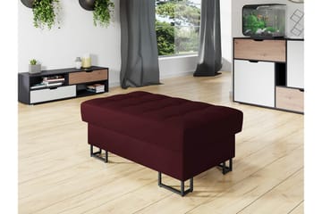 Kintore Fotpall 67 cm Wine red - Möbler - Fåtölj & stolar - Pall & puff - Fotpallar