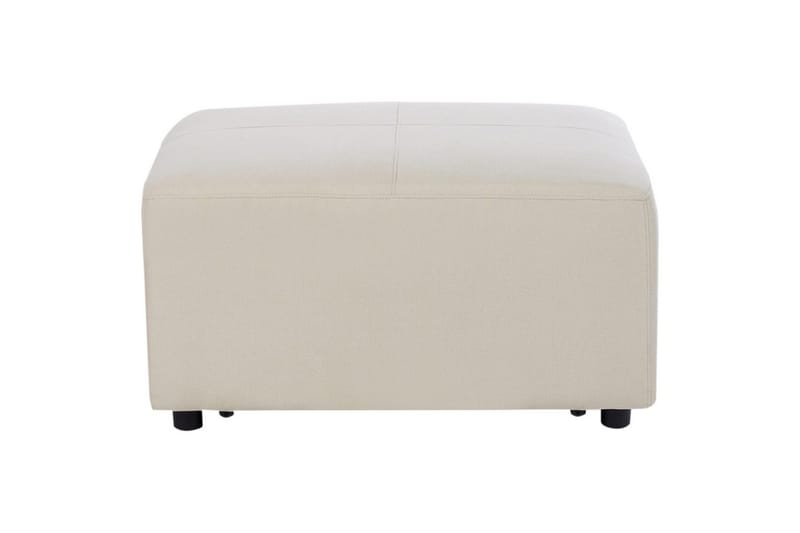 Fotpall Kohlo Beige/svart - Beige/svart - Möbler - Fåtölj & stolar - Pall & puff - Fotpallar