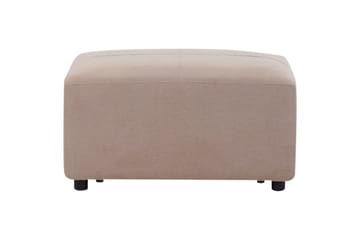 Fotpall Kohlo Taupe/svart - Taupe/svart - Möbler - Fåtölj & stolar - Pall & puff - Fotpallar