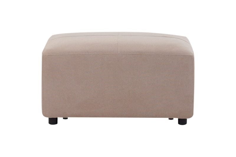 Fotpall Kohlo Taupe/svart - Taupe/svart - Möbler - Fåtölj & stolar - Pall & puff - Fotpallar