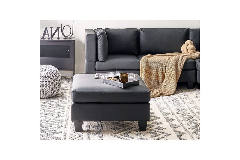 Fotpall konstläder Unstad - Möbler - Fåtölj & stolar - Pall & puff - Fotpallar