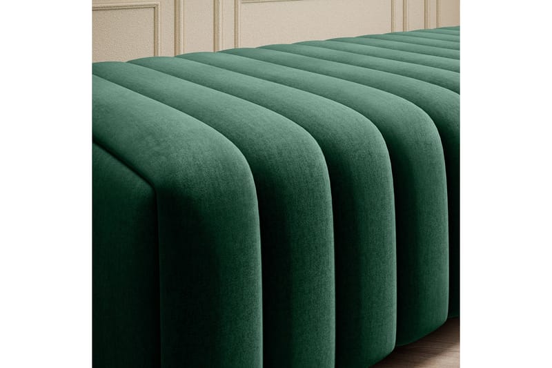 Fotpall Laucha 132 cm - Grön - Möbler - Fåtölj & stolar - Pall & puff - Fotpallar