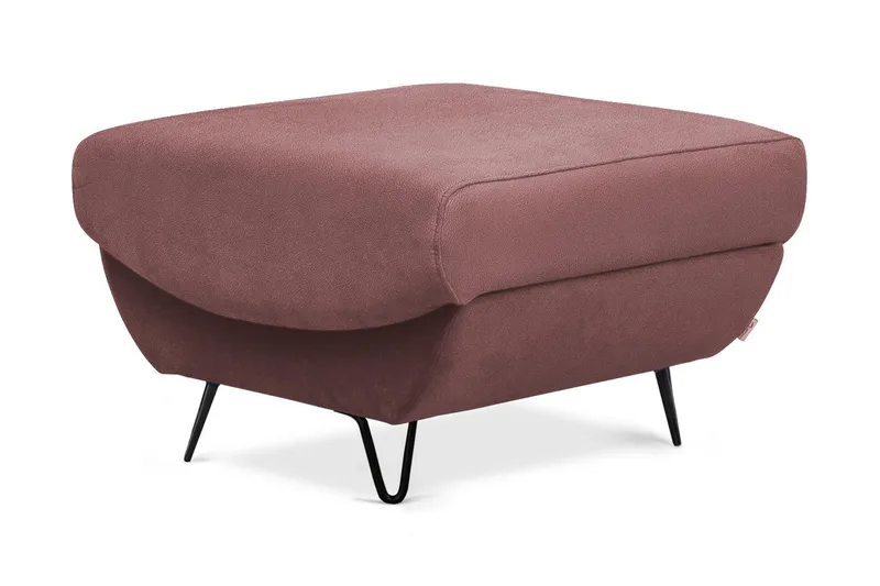 Lence Fotpall - Rosa - Möbler - Fåtölj & stolar - Pall & puff - Fotpallar