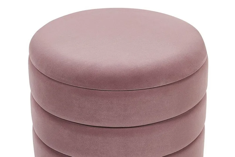 Lerbodatorp Fotpall med Förvaring 2-pack - Rosa - Möbler - Fåtölj & stolar - Pall & puff - Fotpallar