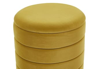 Lerbodatorp Fotpall med Förvaring 2-pack - Gul - Möbler - Fåtölj & stolar - Pall & puff - Fotpallar