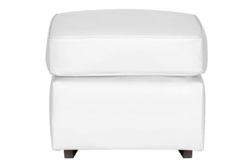 Link Fotpall 60 cm Ecoläder - Vit - Möbler - Fåtölj & stolar - Pall & puff - Fotpallar