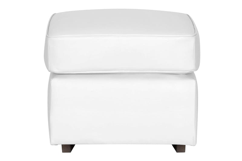 Link Fotpall 60 cm Ecoläder - Vit - Möbler - Fåtölj & stolar - Pall & puff - Fotpallar