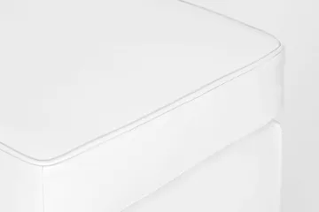 Link Fotpall 60 cm Ecoläder - Vit - Möbler - Fåtölj & stolar - Pall & puff - Fotpallar