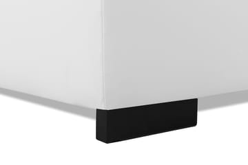 Link Fotpall 60 cm Ecoläder - Vit - Möbler - Fåtölj & stolar - Pall & puff - Fotpallar