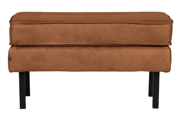 Lissbon Fotpall - Cognac - Möbler - Fåtölj & stolar - Pall & puff - Fotpallar