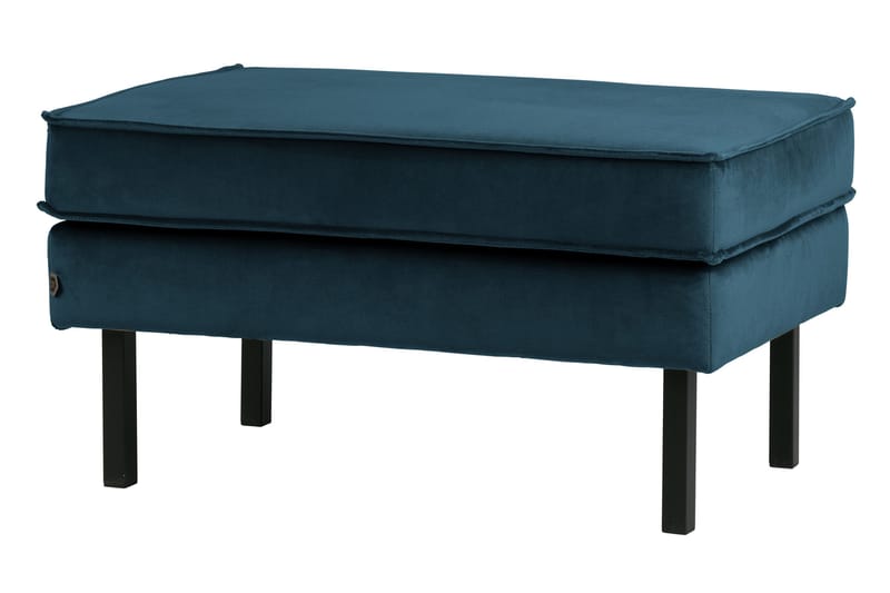 Lissbon Fotpall Sammet, Blå