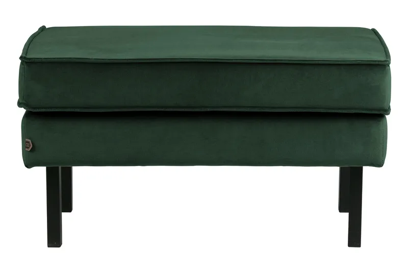 Lissbon Fotpall Sammet - Grön - Möbler - Fåtölj & stolar - Pall & puff - Fotpallar