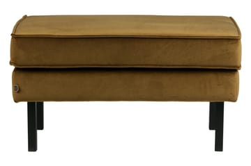 Lissbon Fotpall Sammet - Honungsgul - Möbler - Fåtölj & stolar - Pall & puff - Fotpallar