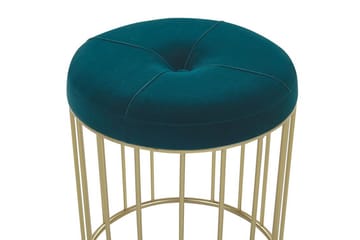 Mattila Fotpall 2-pack - Blå - Möbler - Fåtölj & stolar - Pall & puff - Fotpallar