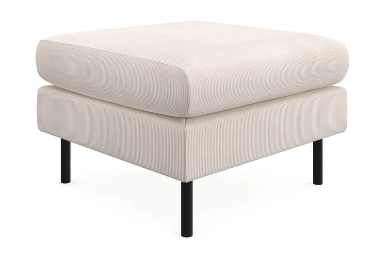 Menard Compact Fotpall 68 cm - Beige - Möbler - Fåtölj & stolar - Pall & puff - Fotpallar