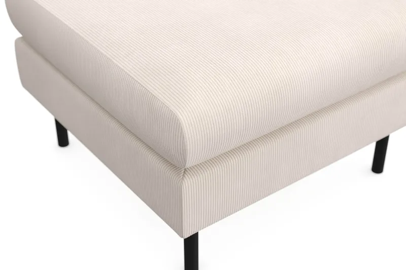 Menard Compact Fotpall 68 cm - Beige - Möbler - Fåtölj & stolar - Pall & puff - Fotpallar