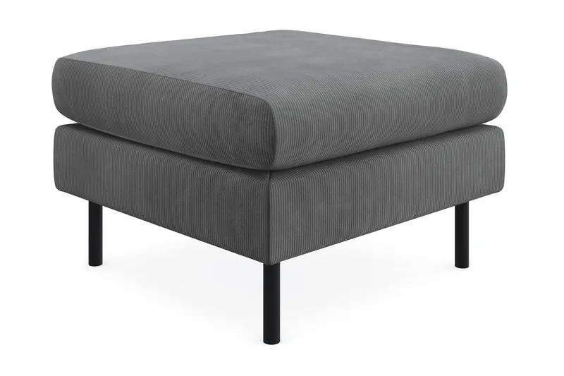 Menard Compact Fotpall 68 cm - Grå - Möbler - Fåtölj & stolar - Pall & puff - Fotpallar