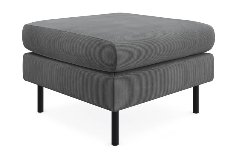 Menard Compact Fotpall 68 cm - Grå - Möbler - Fåtölj & stolar - Pall & puff - Fotpallar