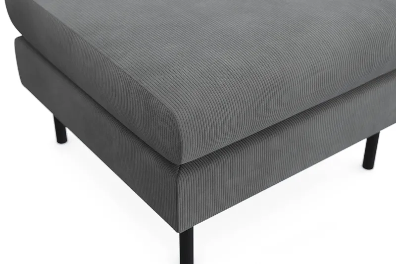 Menard Compact Fotpall 68 cm - Grå - Möbler - Fåtölj & stolar - Pall & puff - Fotpallar