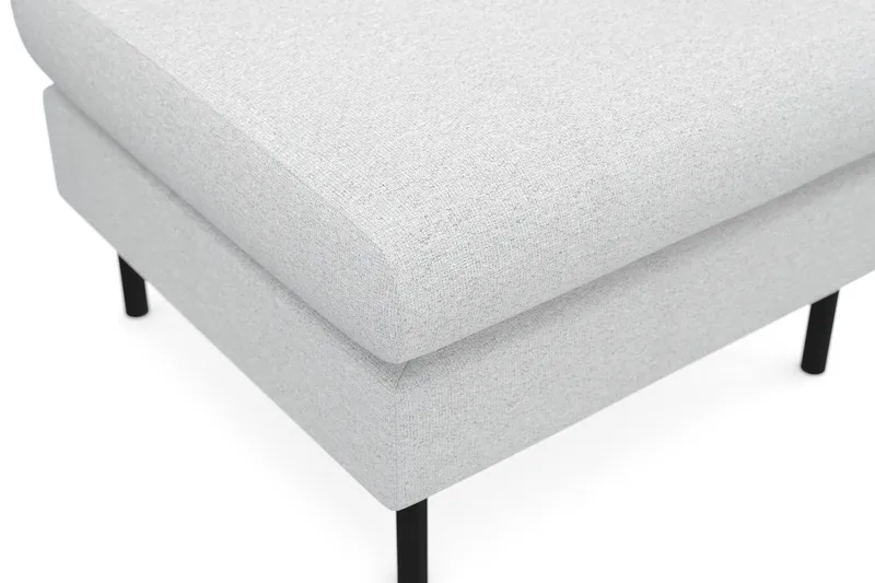 Menard Compact Fotpall 68 cm - Ljusgrå - Möbler - Fåtölj & stolar - Pall & puff - Fotpallar