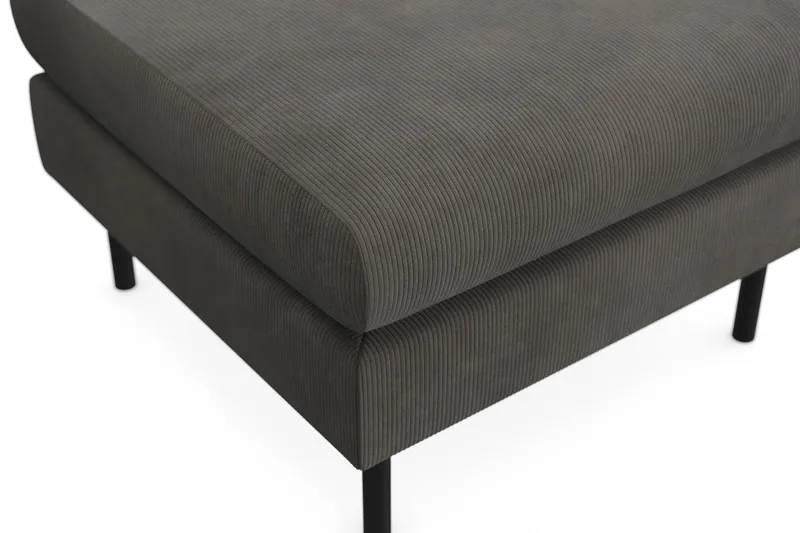 Menard Compact Fotpall 68 cm - Mörkgrå - Möbler - Fåtölj & stolar - Pall & puff - Fotpallar