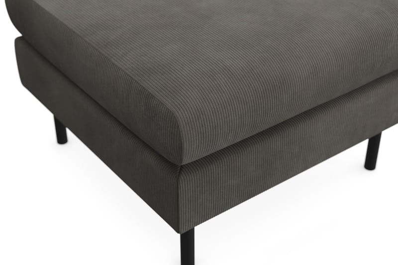 Menard Compact Fotpall 68 cm - Mörkgrå - Möbler - Fåtölj & stolar - Pall & puff - Fotpallar