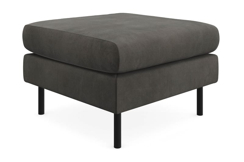 Menard Compact Fotpall 68 cm - Mörkgrå - Möbler - Fåtölj & stolar - Pall & puff - Fotpallar