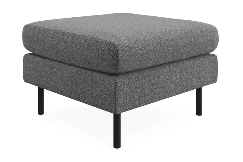 Menard Compact Fotpall 68 cm - Mörkgrå - Möbler - Fåtölj & stolar - Pall & puff - Fotpallar