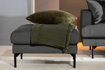 Menard Fotpall - Grå - Möbler - Fåtölj & stolar - Pall & puff - Fotpallar